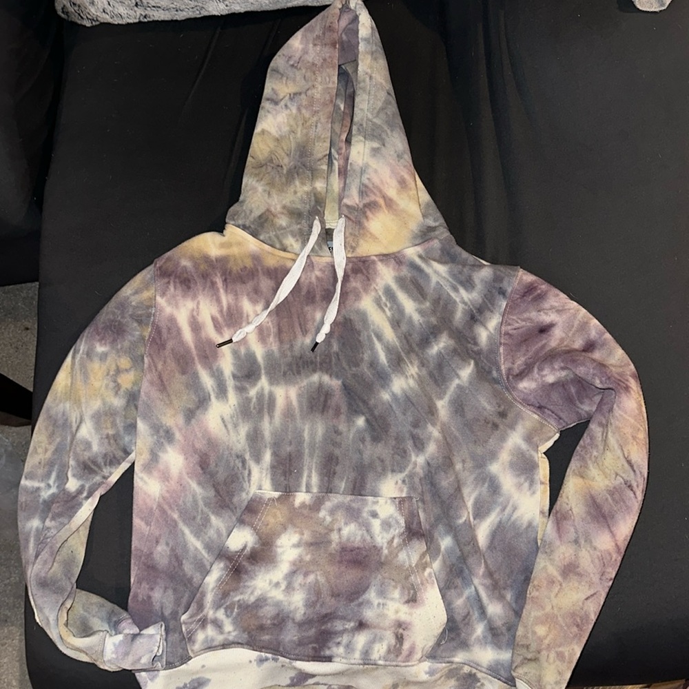 Purple Tie-dye hoodie